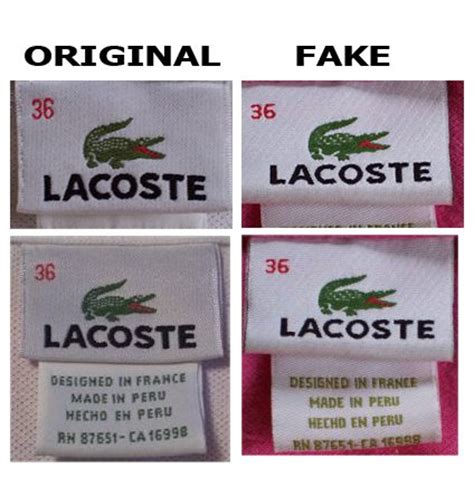 lacoste fake vs original bag|lacoste philippines scam.